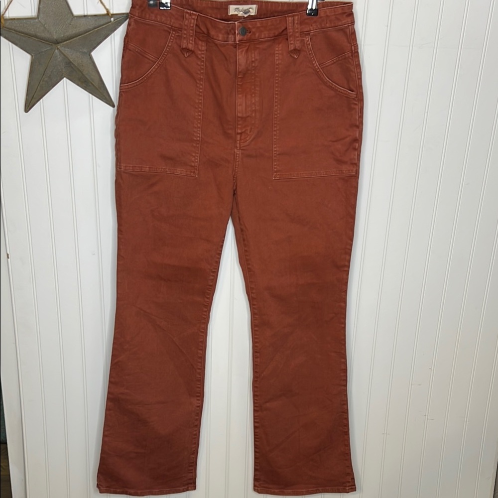 Madewell Women's High Rise Jeans in Rust